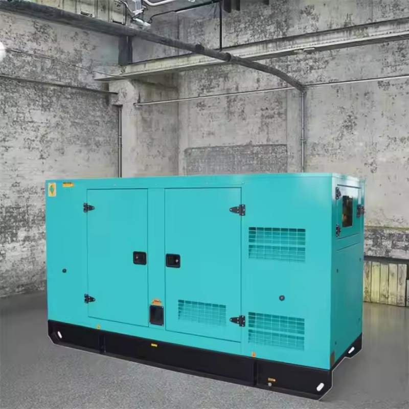 مجموعة مولدات الديزل الصامتة بيرك إن إس 50kw ثلاثي الطور أحادي الطور