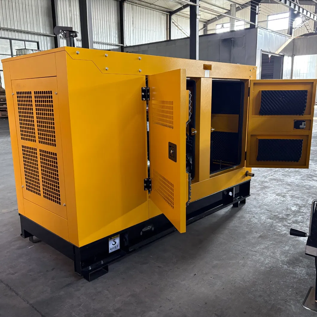 Biogas Generator Set 30kw 60Hz Water Cooled Silent Open Frame Optional