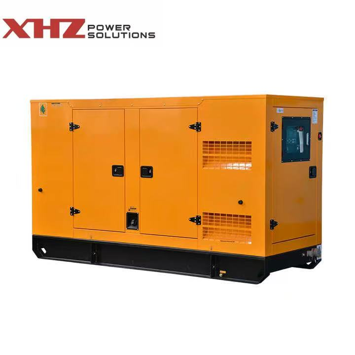 مولد ديزل طوارئ صامت 350kw مع نظام تحويل الطاقة التلقائي محرك كومينز احتياطي للطاقة