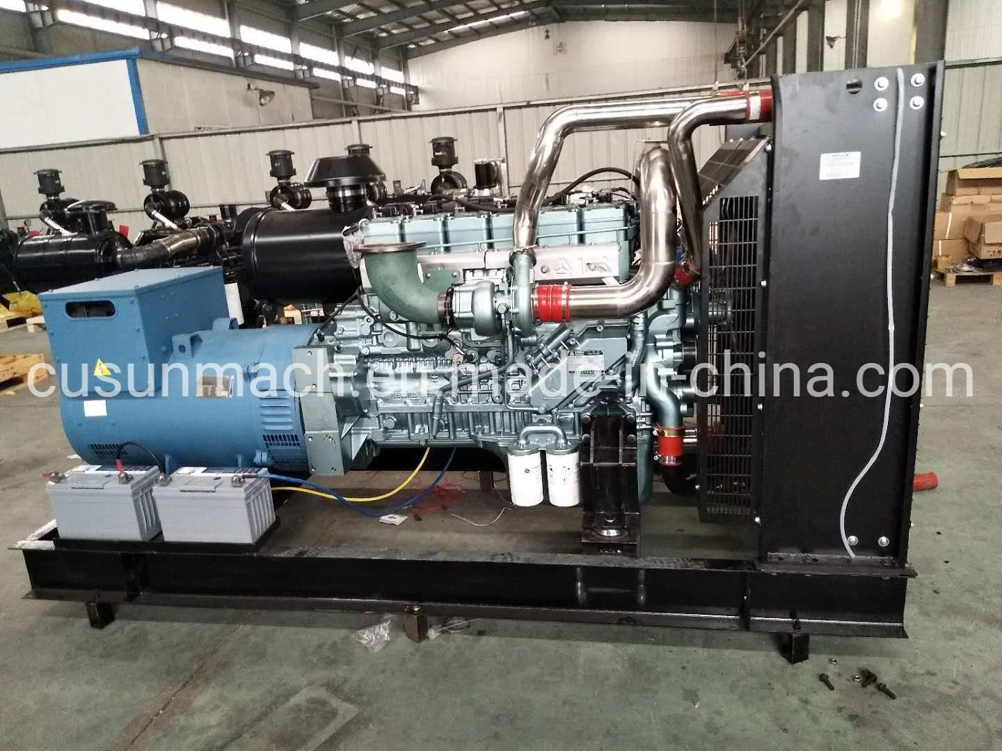 150kw مجموعة مولدات الطاقة من الغاز الحيوي المستمر