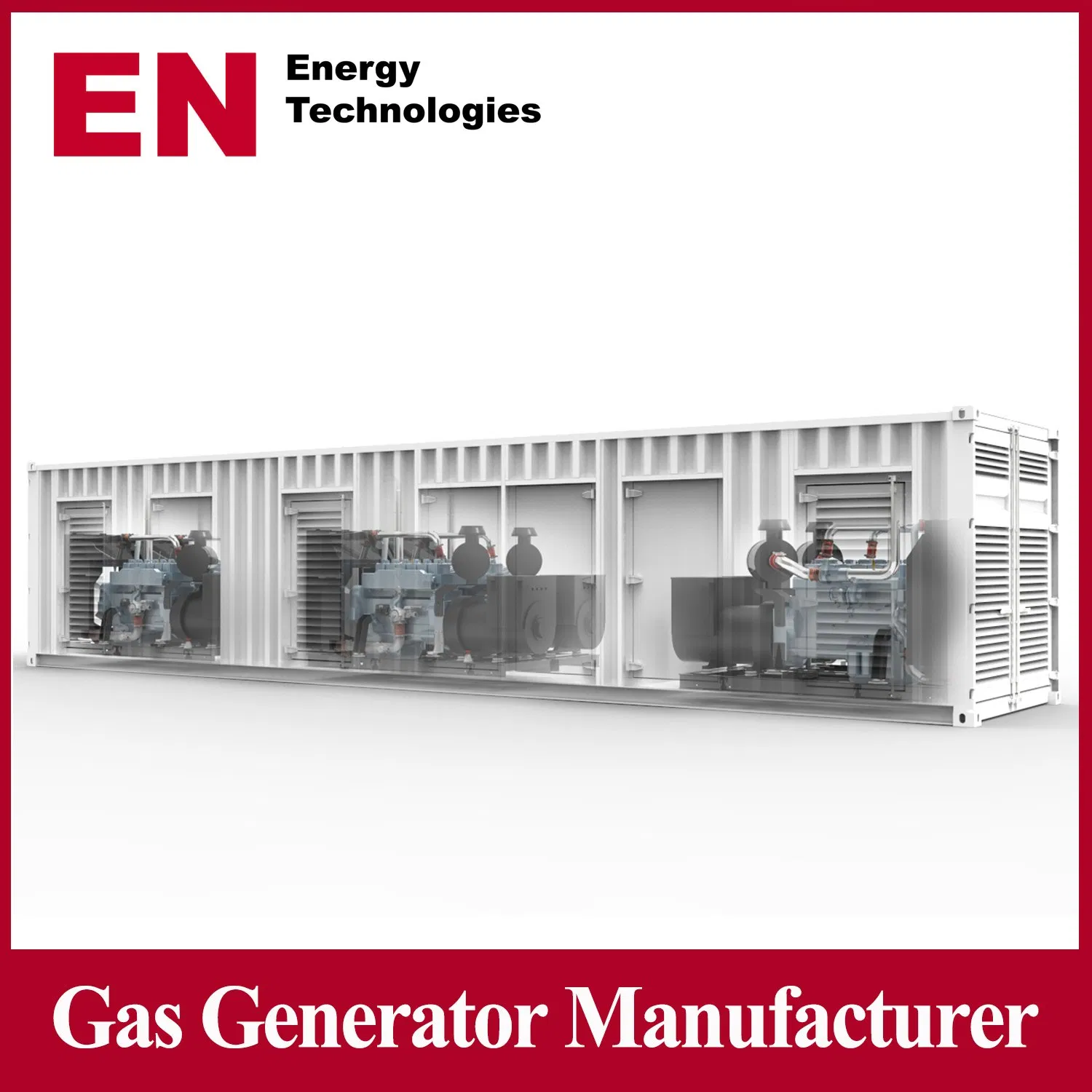 100kw مجموعة مولدات وقود مزدوج تعمل بالكتلة الحيوية/غاز البترول المسال/البروبان/الميثان/الهيدروجين ذات طاقة عالية وصامتة للحاويات للاستخدام البحري، مراكز البيانات، المستشفيات