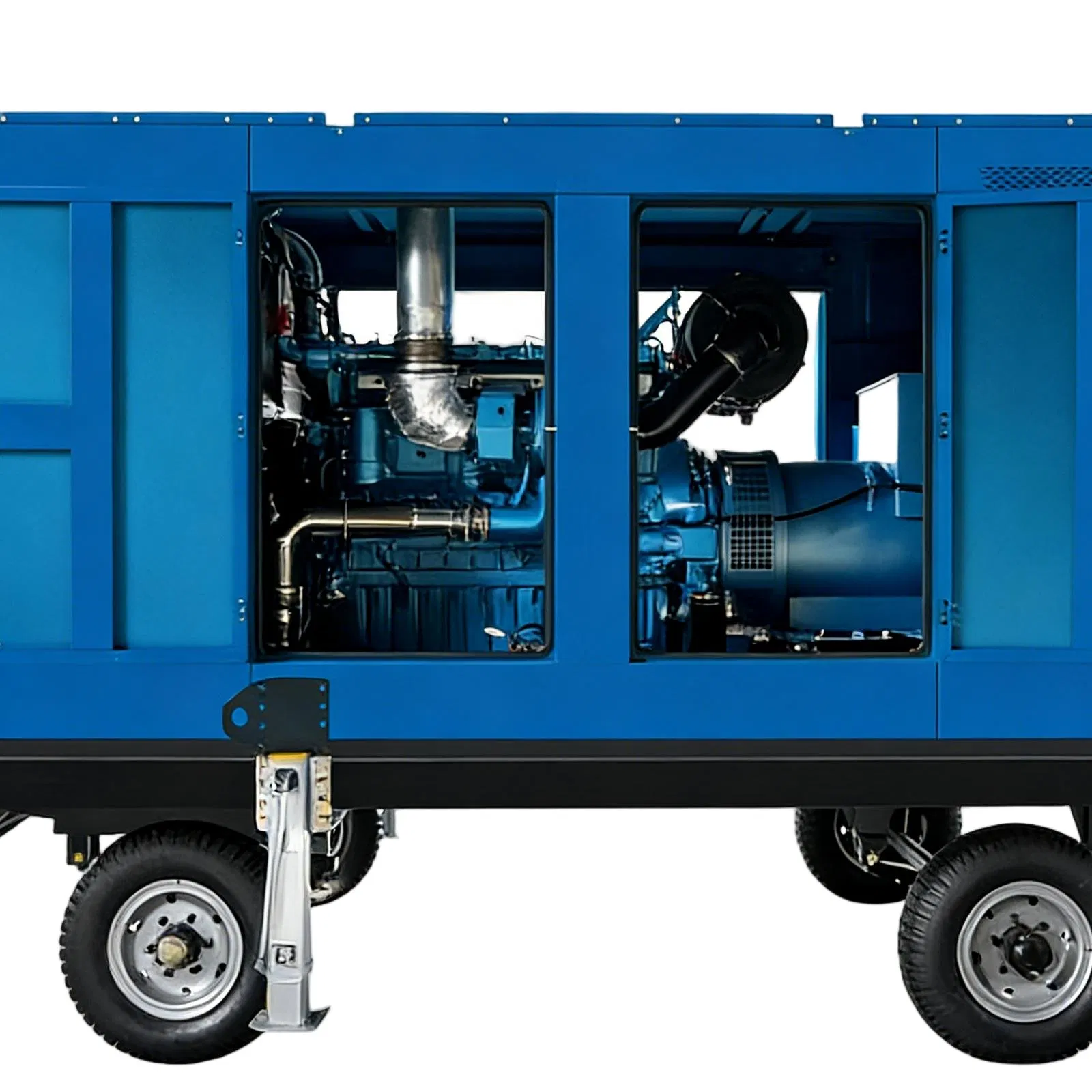 400kw مجموعة مولدات ديزل عازلة للصوت للطاقة الاحتياطية الطارئة للمصنع