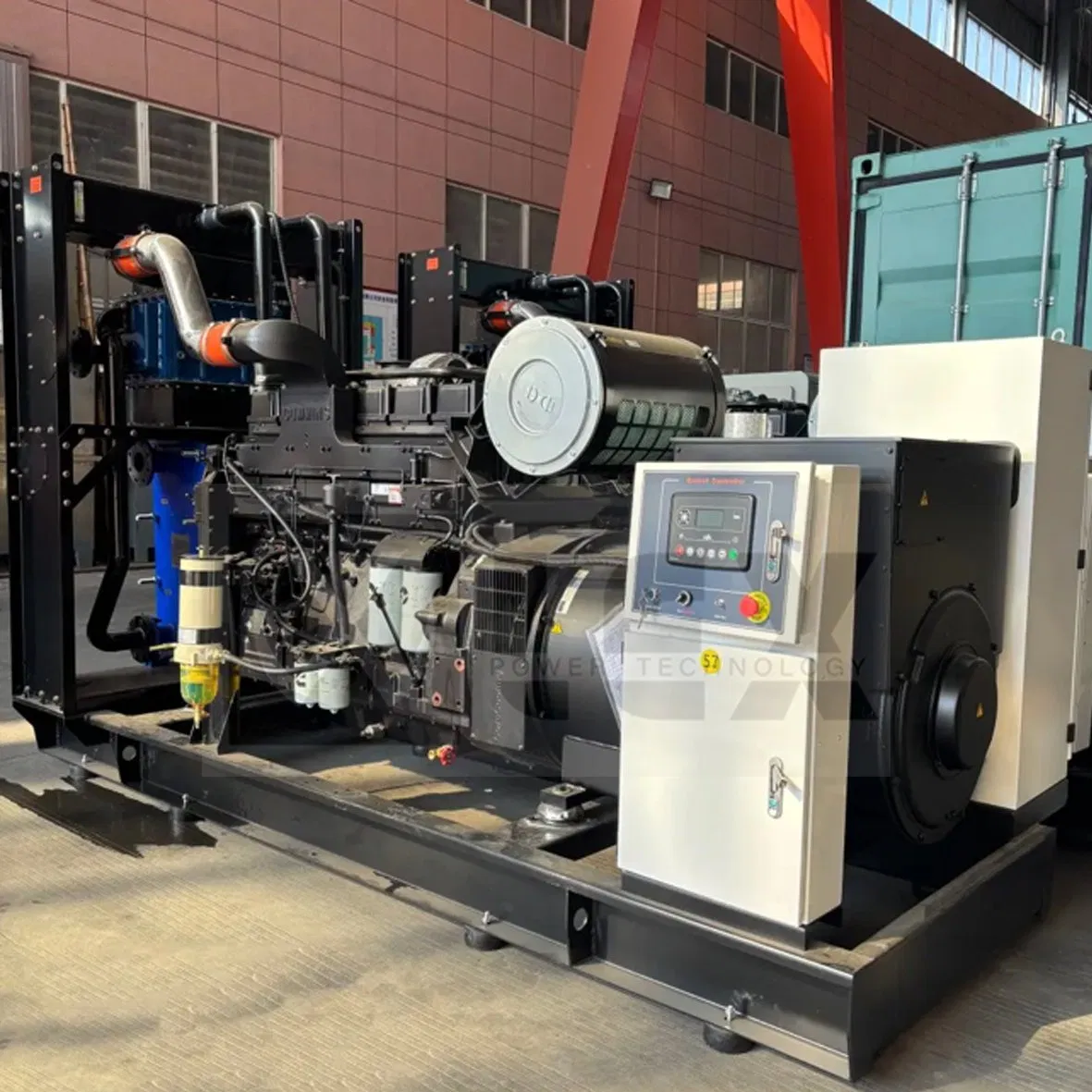 30kVA 50kVA 100kVA 250kVA 1000kVA مجموعة مولدات ديزل مفتوحة الإطار للاستخدام الصناعي والتجاري من كومينز للطاقة الكهربائية