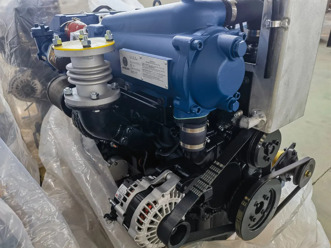 200kw/250kVA مجموعة مولدات الديزل البحرية ويشاي مع محرك لاندكينغ