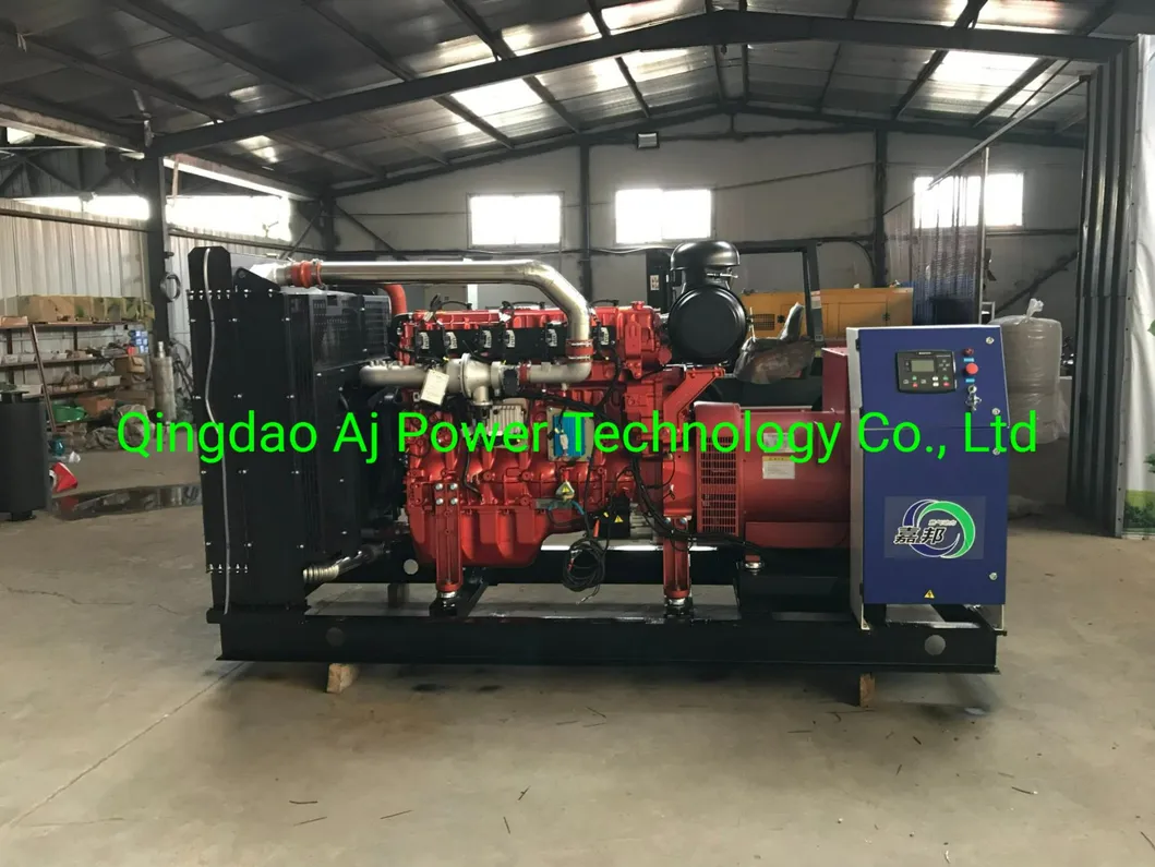 وظيفة تسخين زيت المحرك المساعد 250kw مجموعة مولدات الغاز الطبيعي يوتشاي بالغاز الحيوي CNG