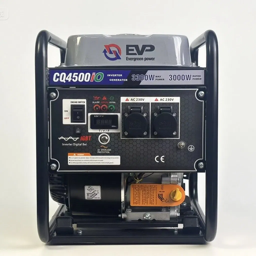 مولد غاز محمول عاكس رقمي منزلي للاستخدام الخارجي في المخيمات 1kVA-10kVA