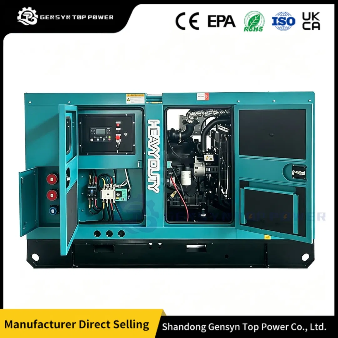 80kVA مجموعة مولدات الديزل الصامتة الاحتياطية لمعدات الطوارئ الصناعية من كامينز