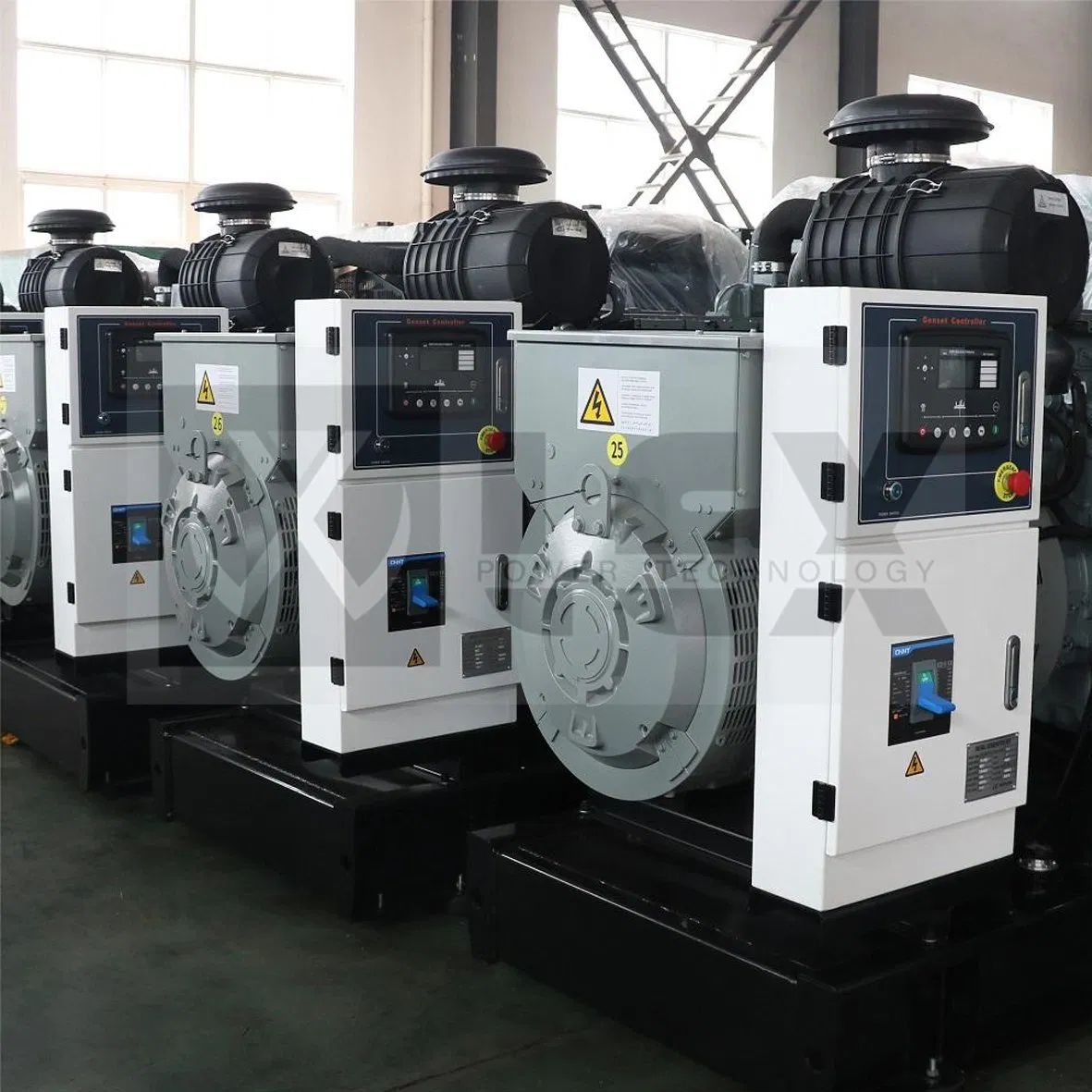 مولد ديزل من نوع كامينز عالي الكفاءة 50Hz 3 صامت المرحلة 286kv 175kVA مع تحكم ATS لتوفير الطاقة الاحتياطية الصناعية مولد التيار المتردد