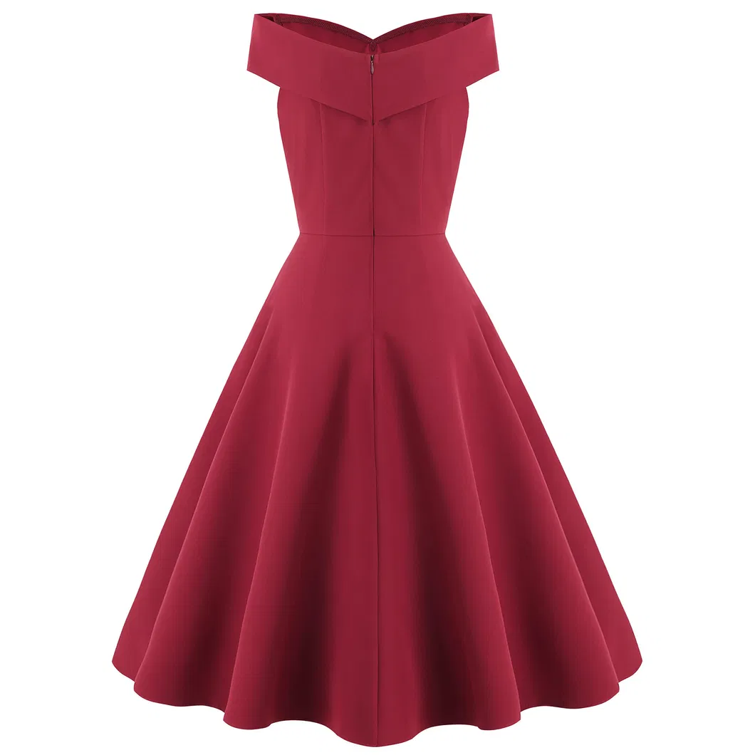 Vestidos de cóctel de la nueva mujer S Retro