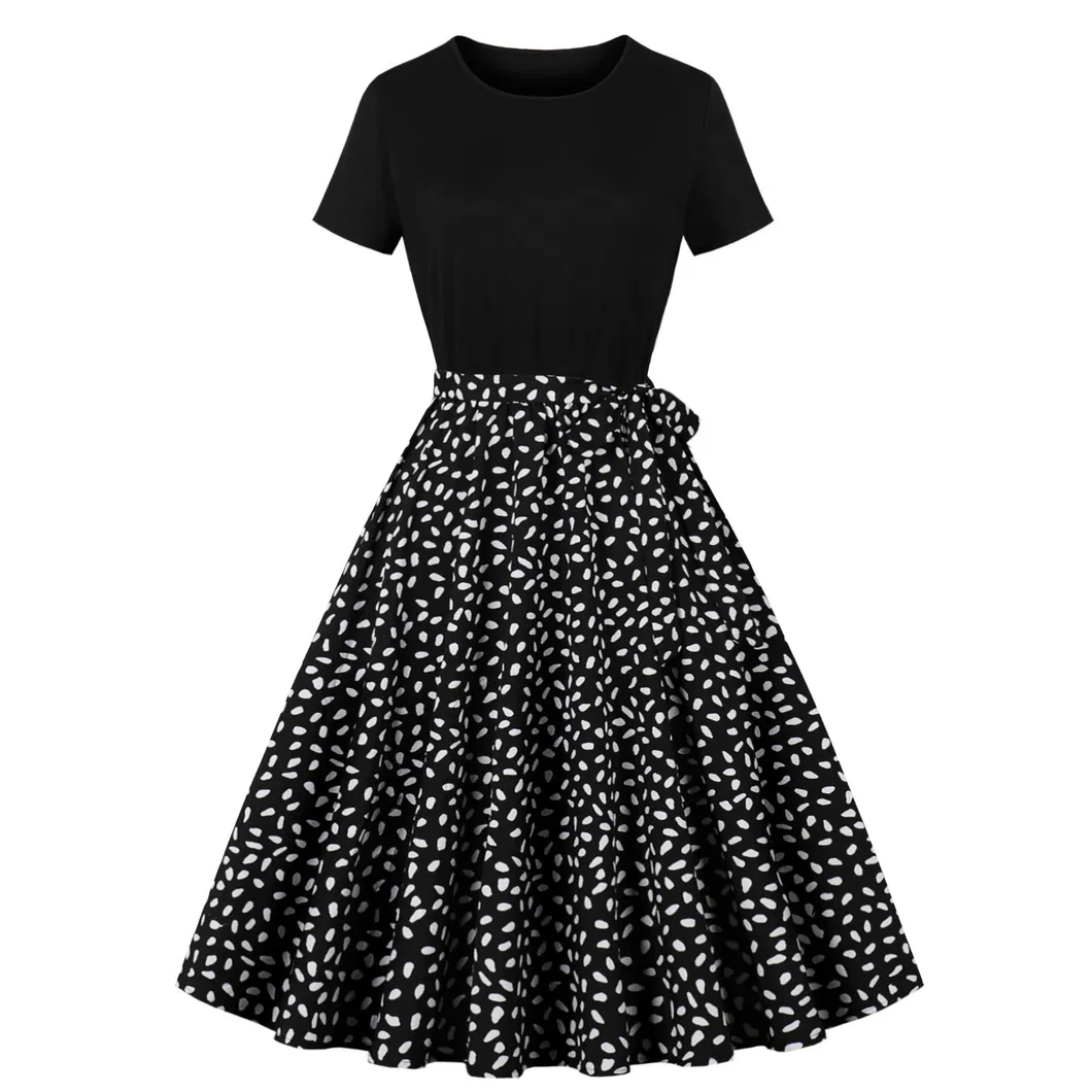 Vestido retro vintage para mujer