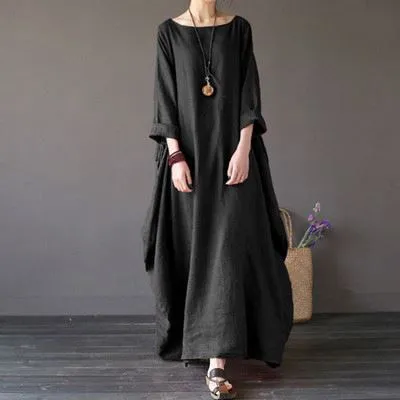 Detalle vestido gasa mujer