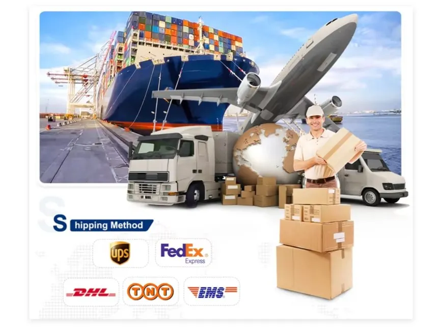 Proceso de embalaje y transporte de prendas