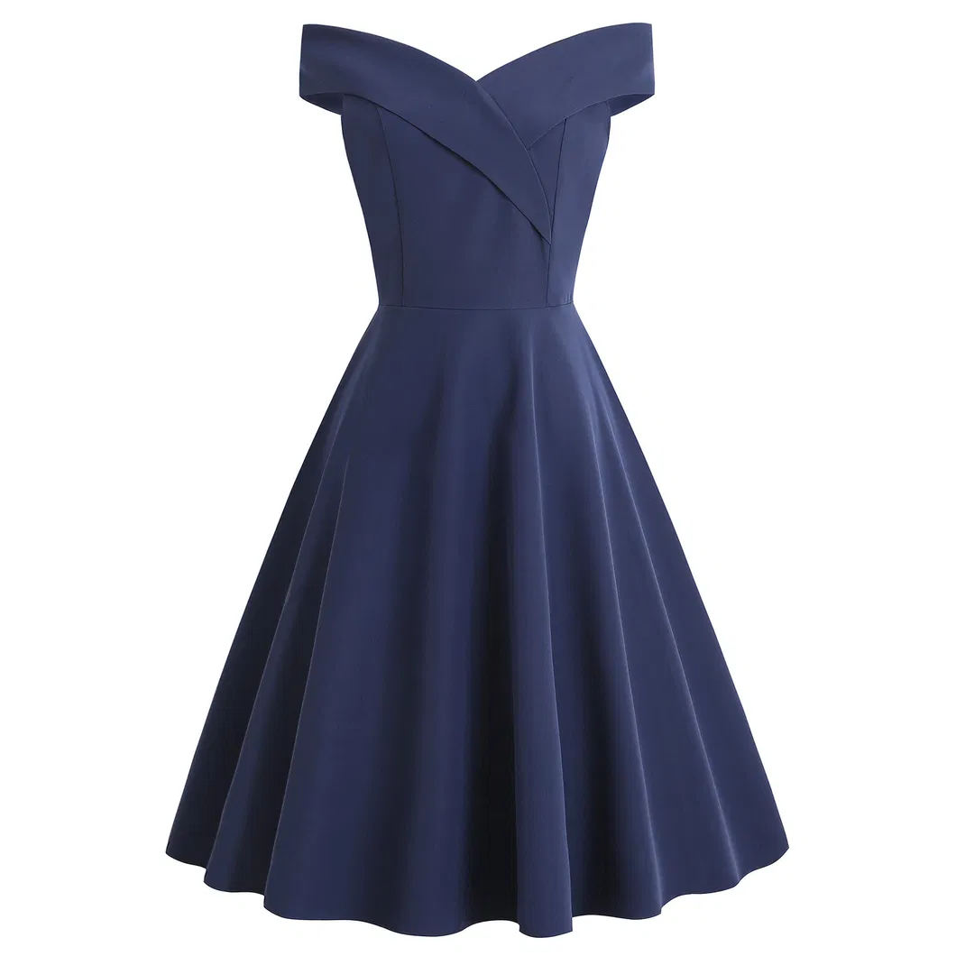 Vestidos de cóctel de la nueva mujer S Retro