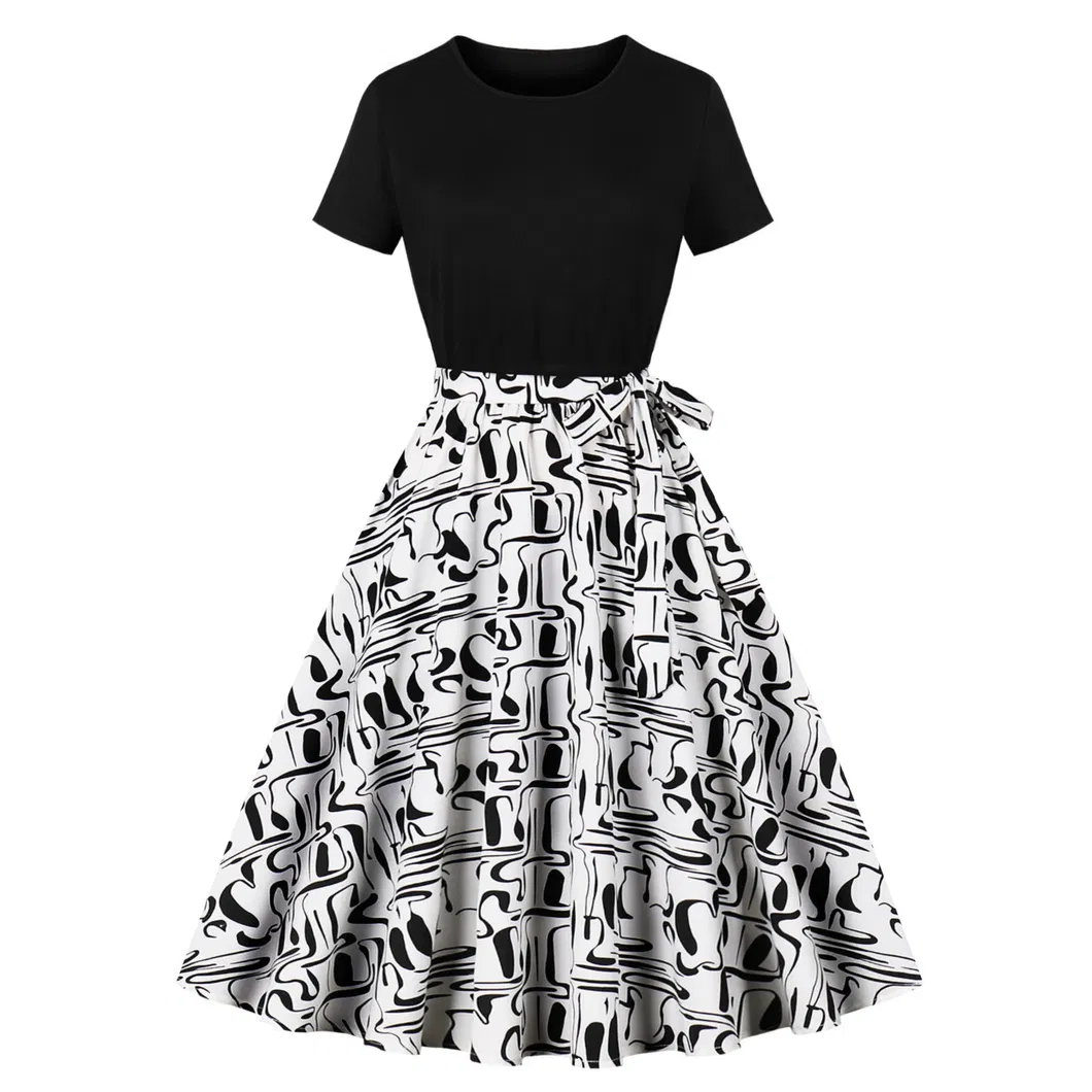 Vestido retro vintage para mujer