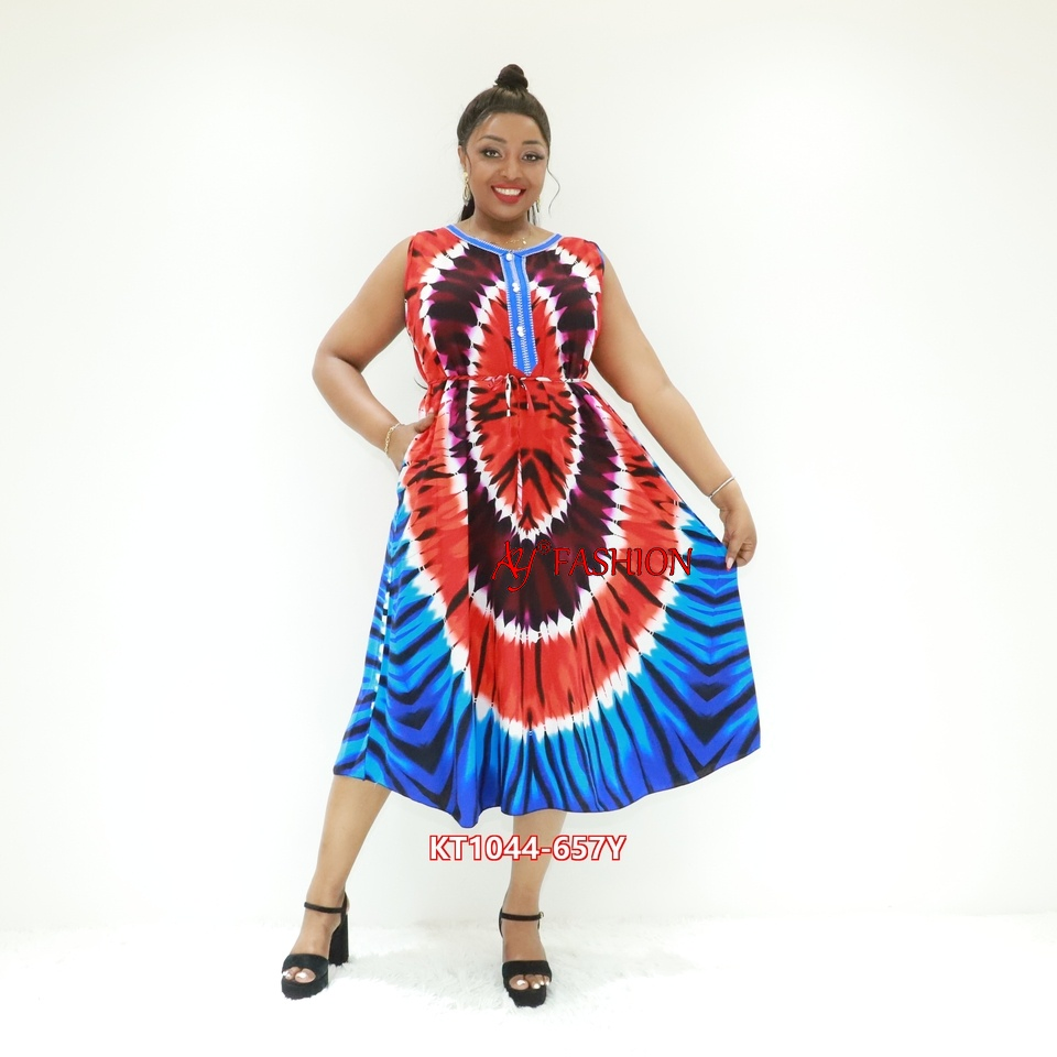 Mujeres Musulmanas Vestido Tasbeeh Ay Moda Kt1044-657y Vestimenta de Tanzania África Vestido Impreso