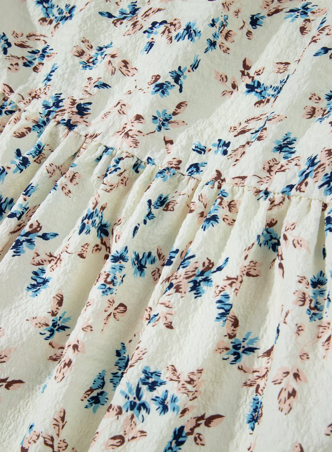 Detalle de Costura Vestido Floral