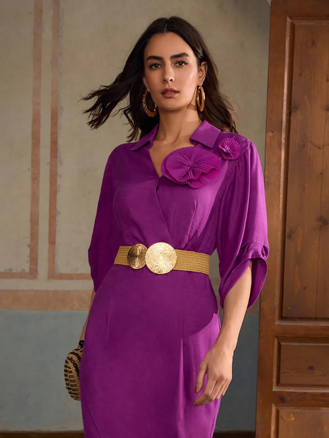 Elegante vestido para damas de oficina