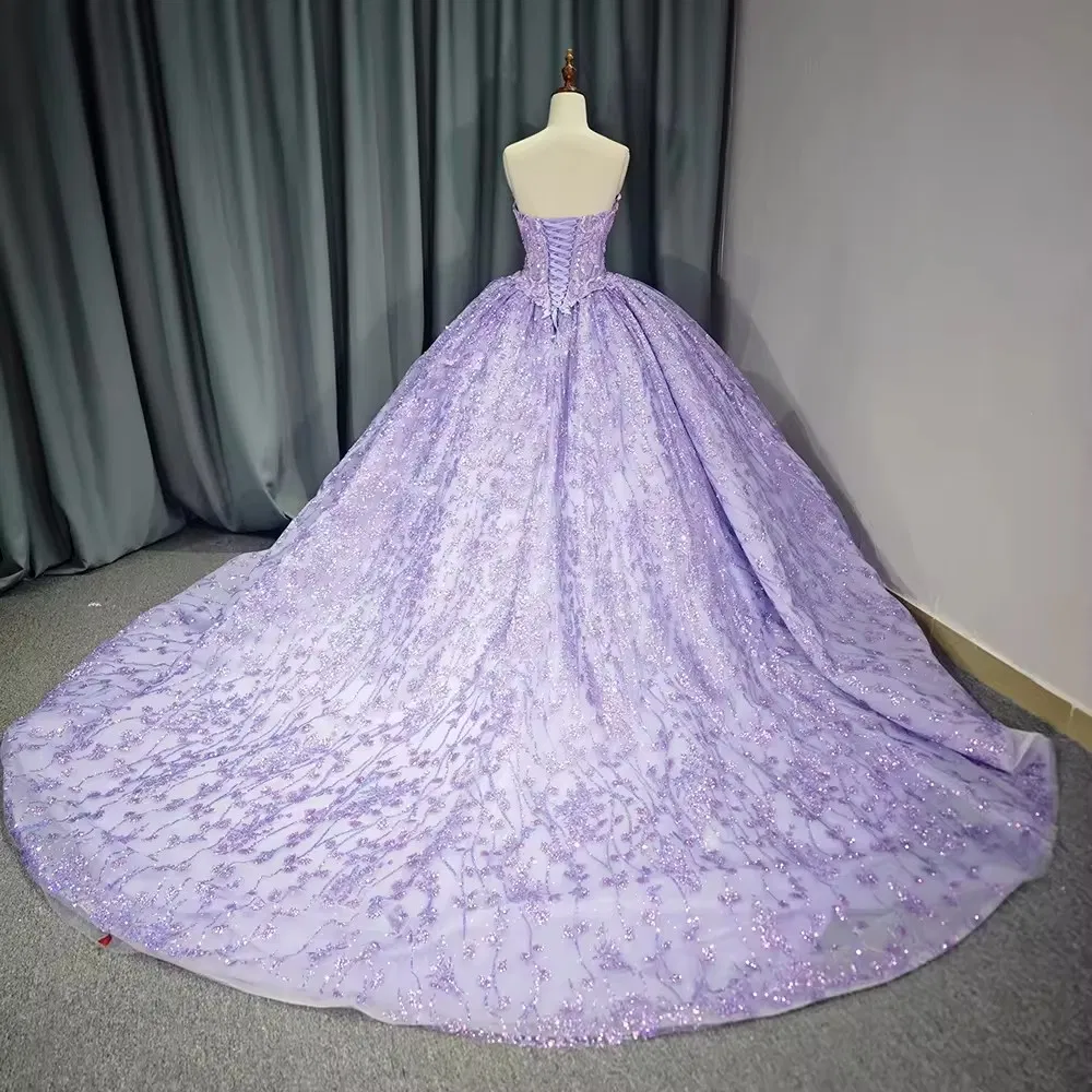Vestido de Quinceañera de Lujo - Vista 3