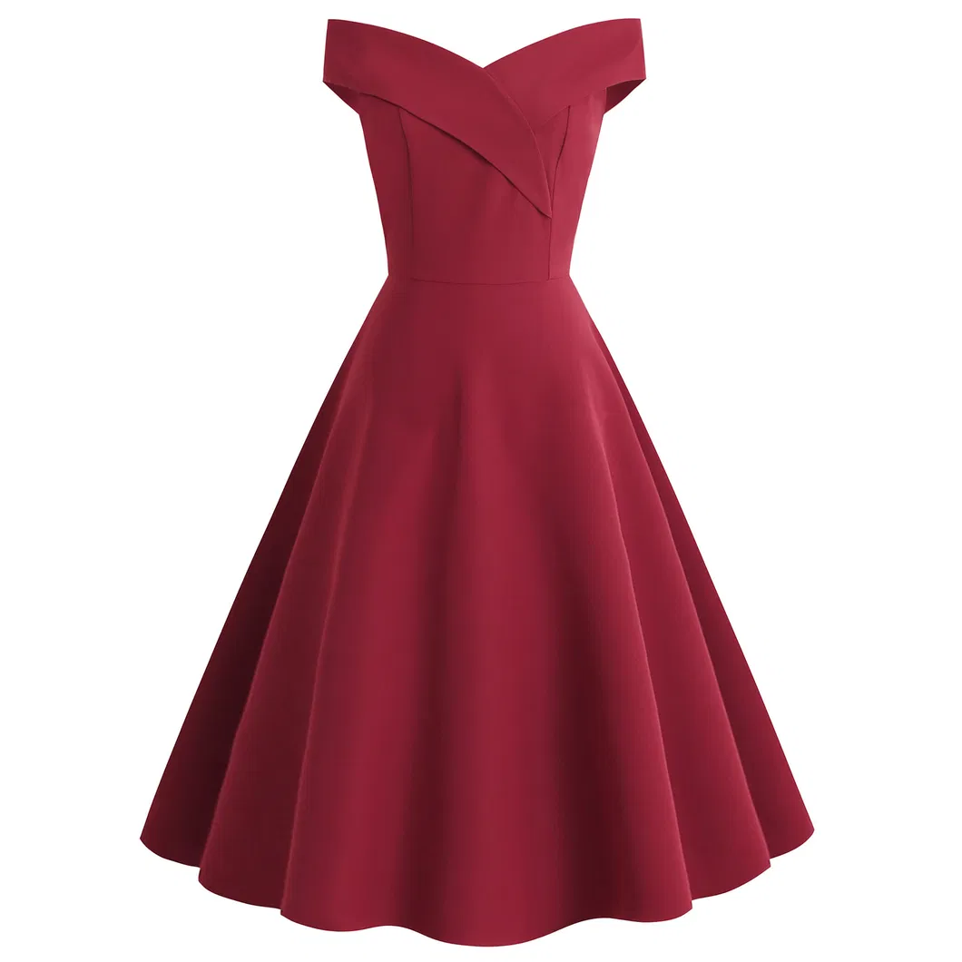 Vestidos de cóctel de la nueva mujer S Retro