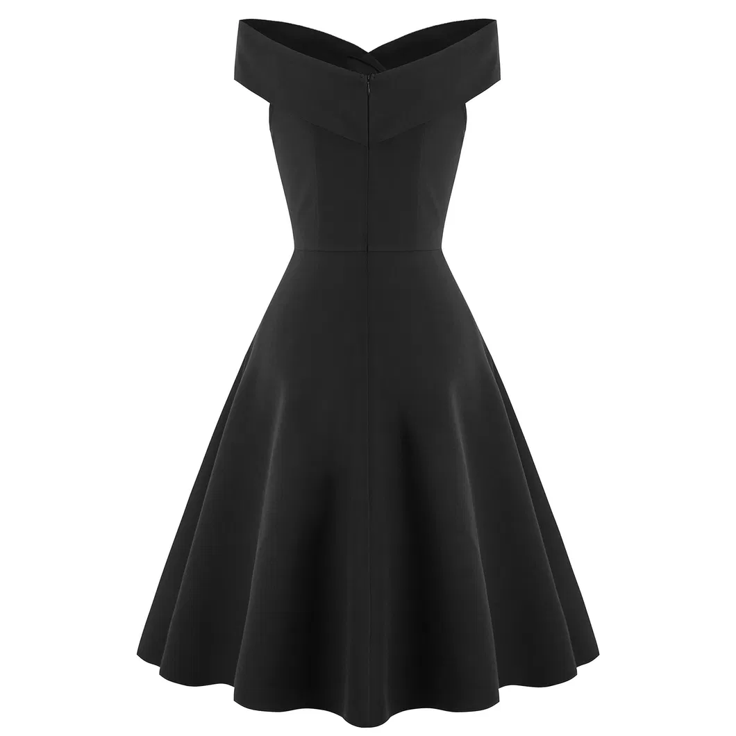 Vestidos de cóctel de la nueva mujer S Retro