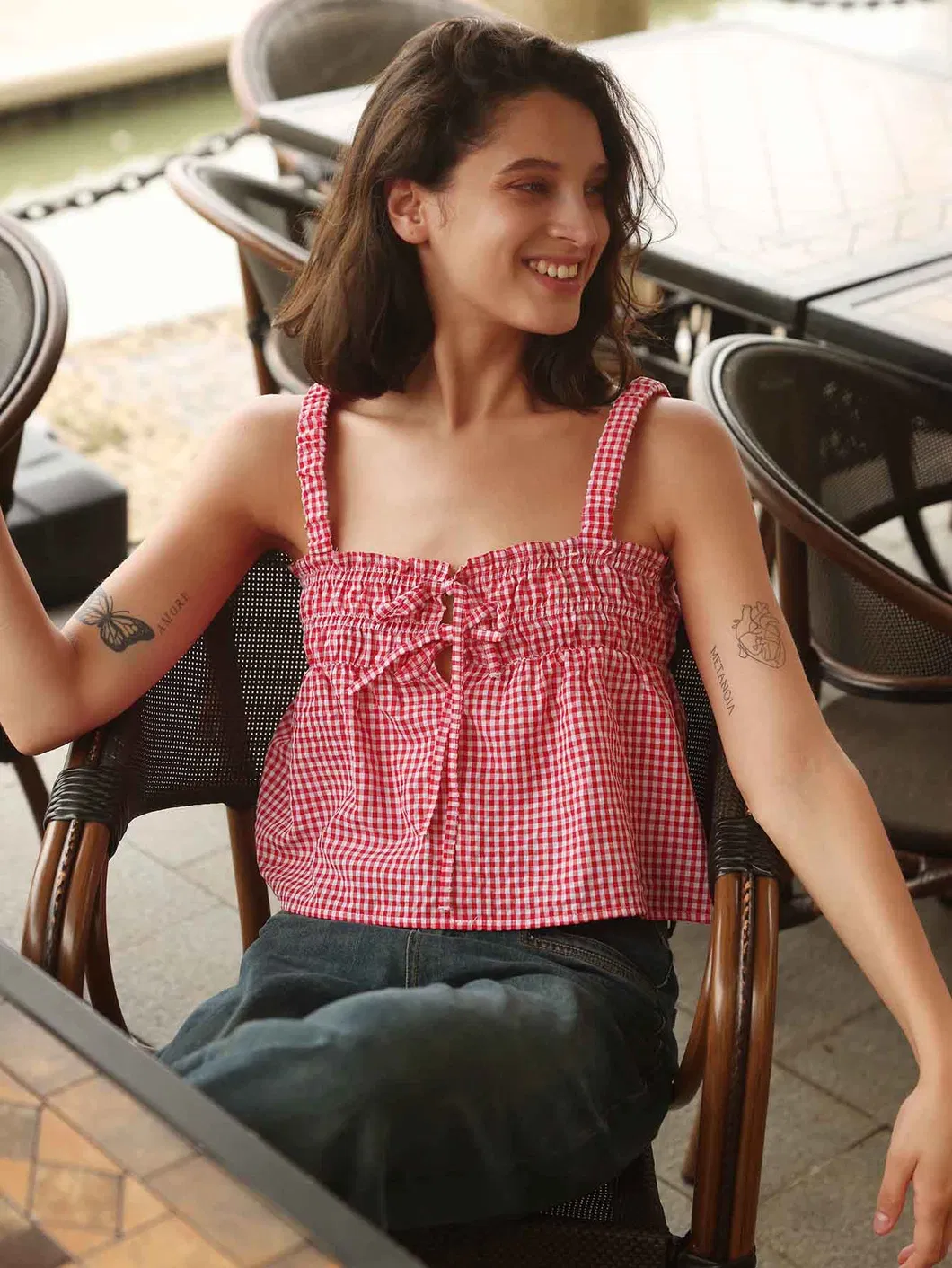 Vestidos de verano para mujer sin espalda, con parcheado en ángulo y hecho a medida
