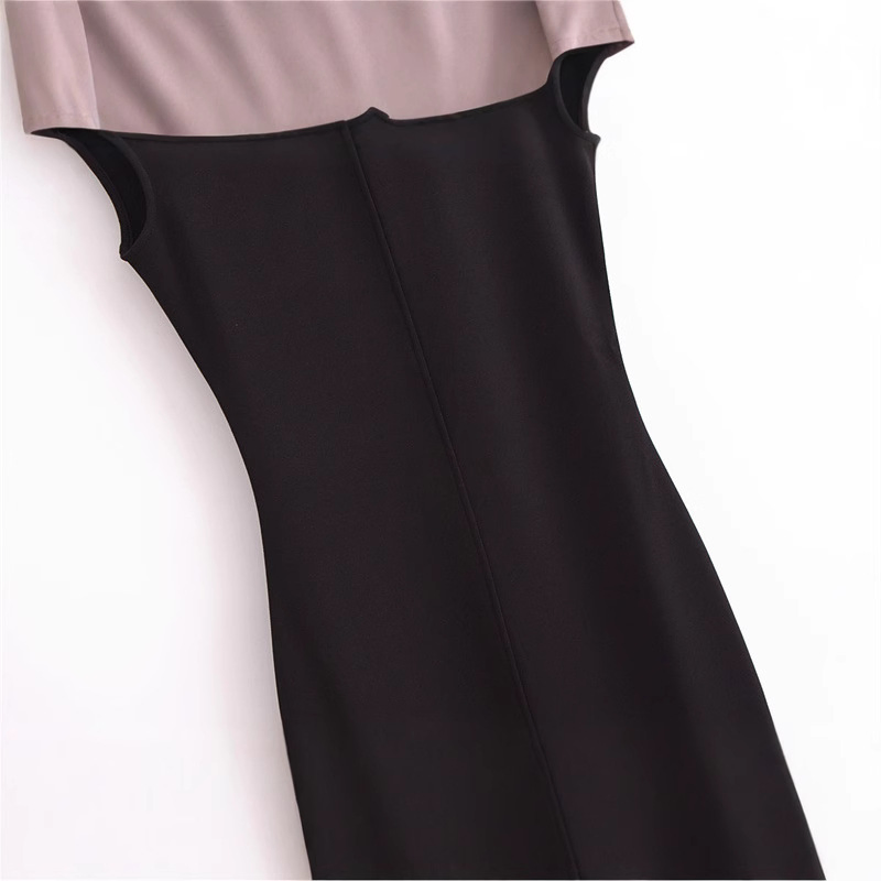Vestido Casual para Mujeres Nuevo Vestido de Primavera para Estilo Europeo y Americano de Mujeres Sin Mangas Diseño Slim de Temperamento Niche