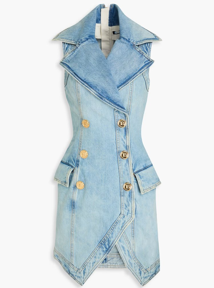 Vestido de dama, vestido de verano de mezclilla para mujer, asimétrico, sin mangas, vintage, con cuello, con bolsillos, transpirable, vestido mini ajustado corto para citas, vestido relajado para fiestas, modernidad urbana fresca