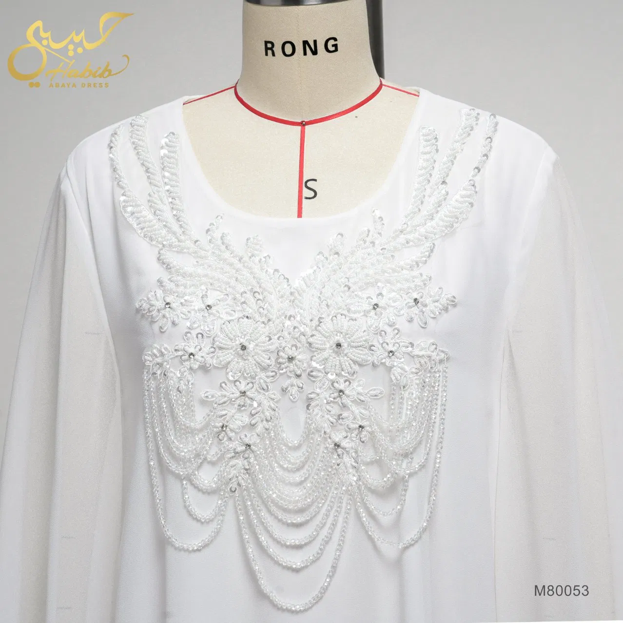 Abaya de mujer primavera verano hecha a medida, vestido musulmán de fábrica directa
