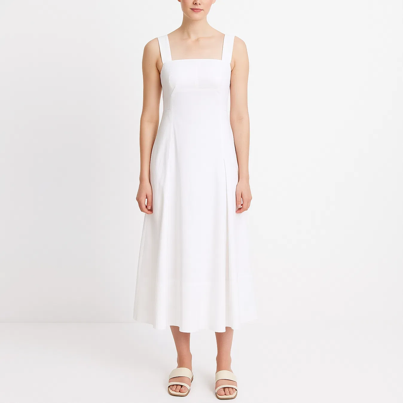 Vestido casual elegante hecho a medida para el uso diario de mujeres