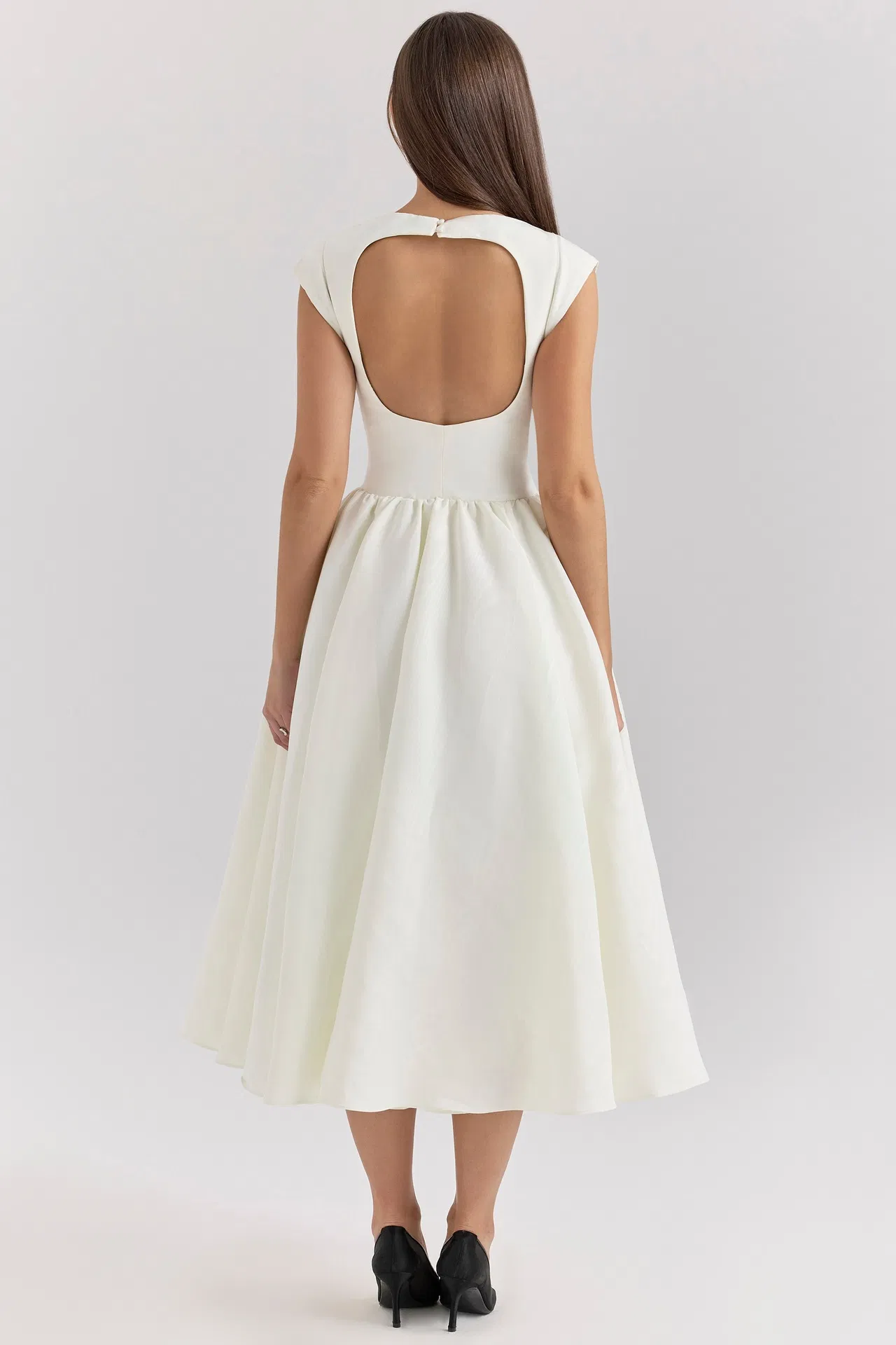 Vestido de verano sin mangas de estilo francés elegante para mujeres