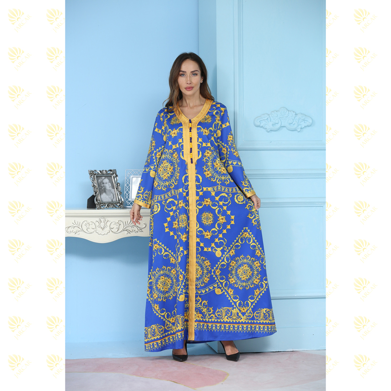 Ropa árabe de mujeres de Turquía del Medio Oriente, ropa islámica, vestidos largos bordados, abaya para mujeres y niñas, túnica de oración turca