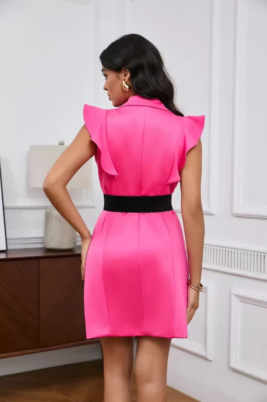 Vestido de traje multicolor para mujeres