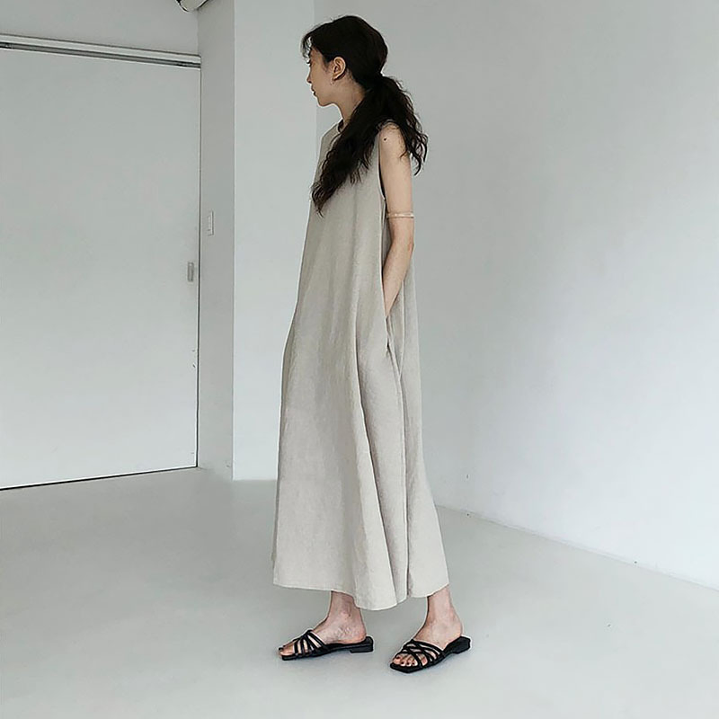 Vestidos Casual de Algodón Personalizados 100% para Mujeres al por Mayor