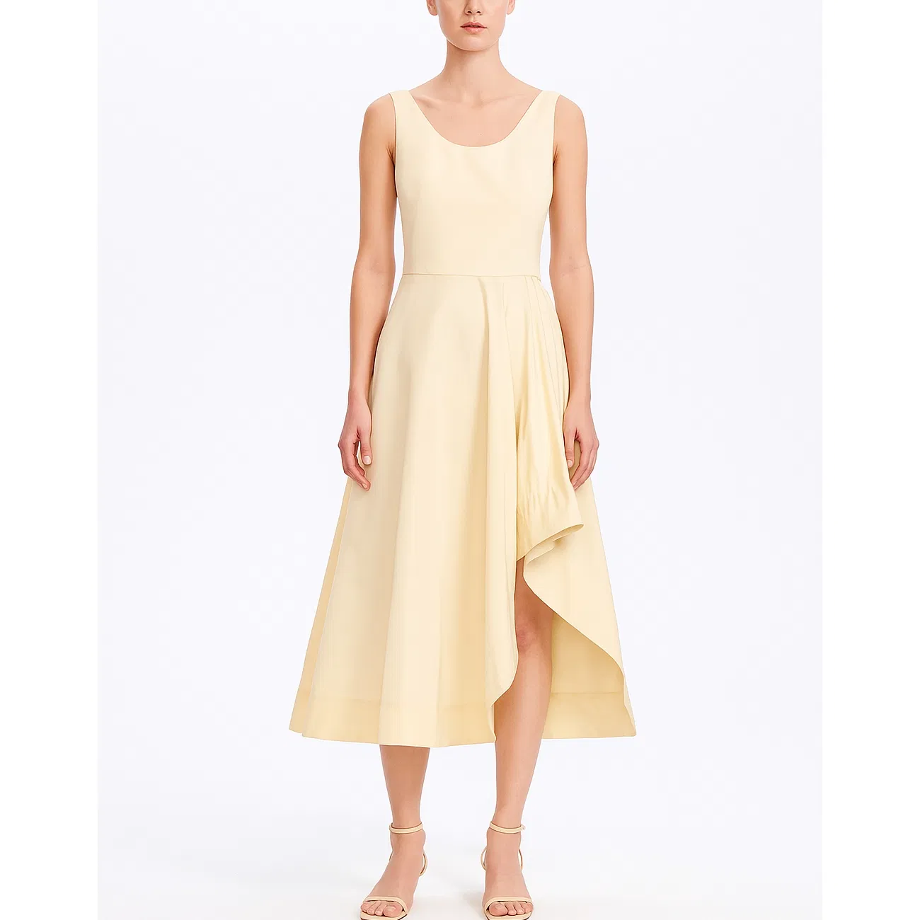 Vestido casual elegante hecho a medida para el uso diario de mujeres