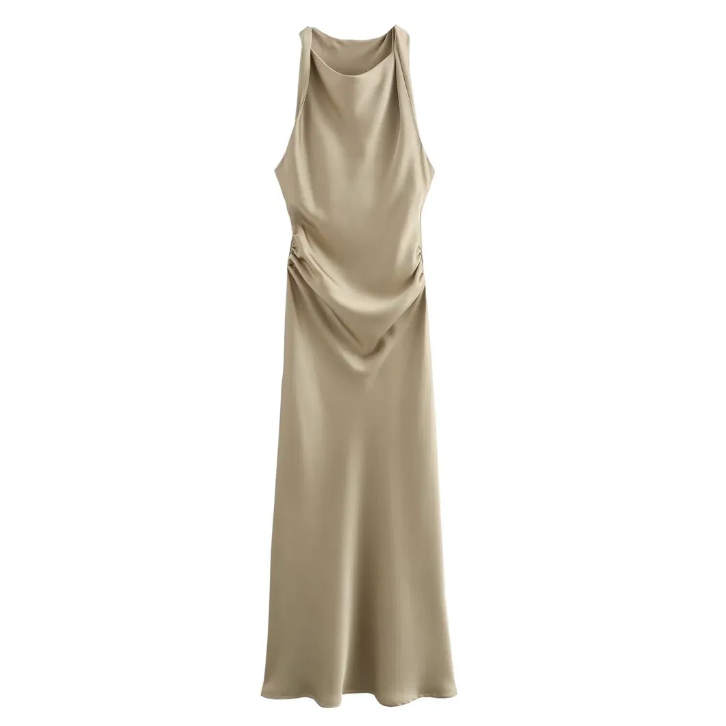 Detalle de confección vestido MIDI