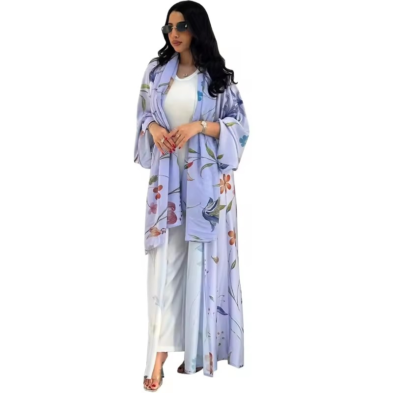 Ropa musulmana larga para mujer, elegante, cómoda y transpirable