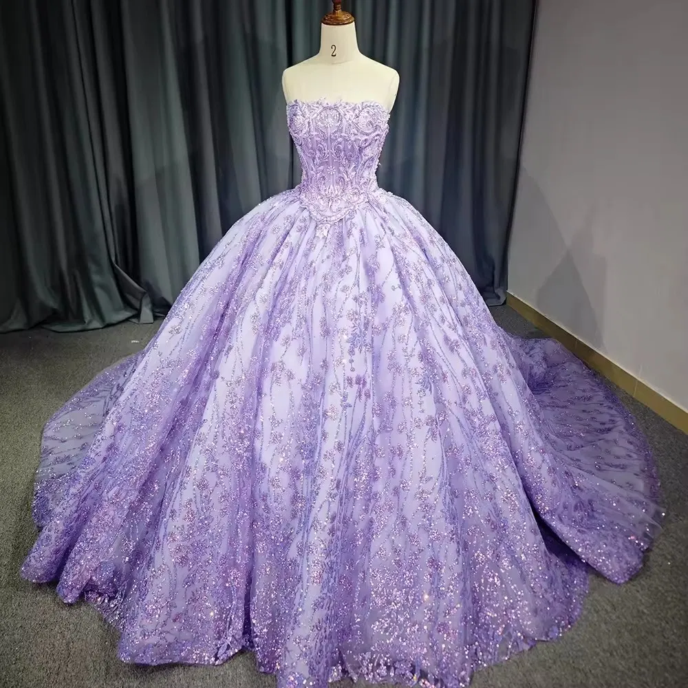 Vestido de Quinceañera de Lujo - Vista 1
