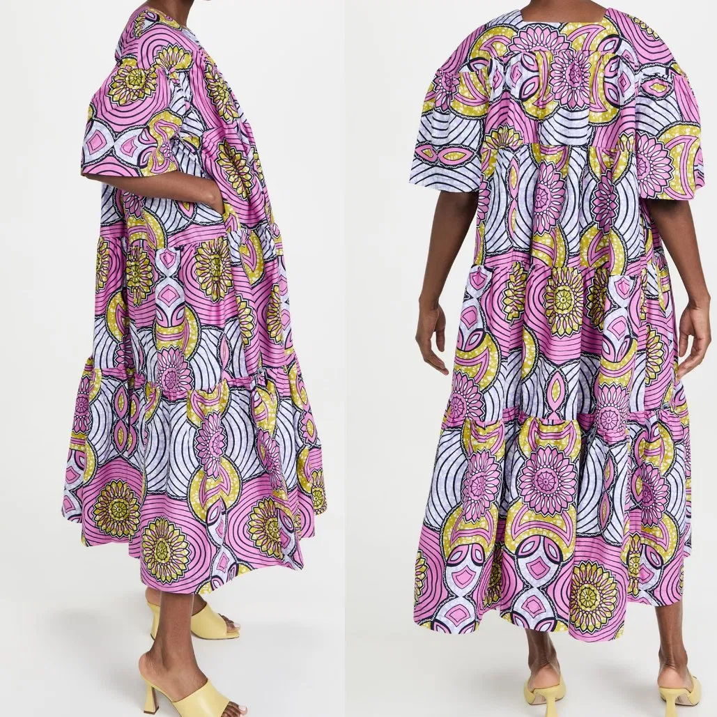Fabricante personalizado de China, nueva llegada, precio barato, diseños más recientes, ropa de verano elegante, vestidos maxi para damas