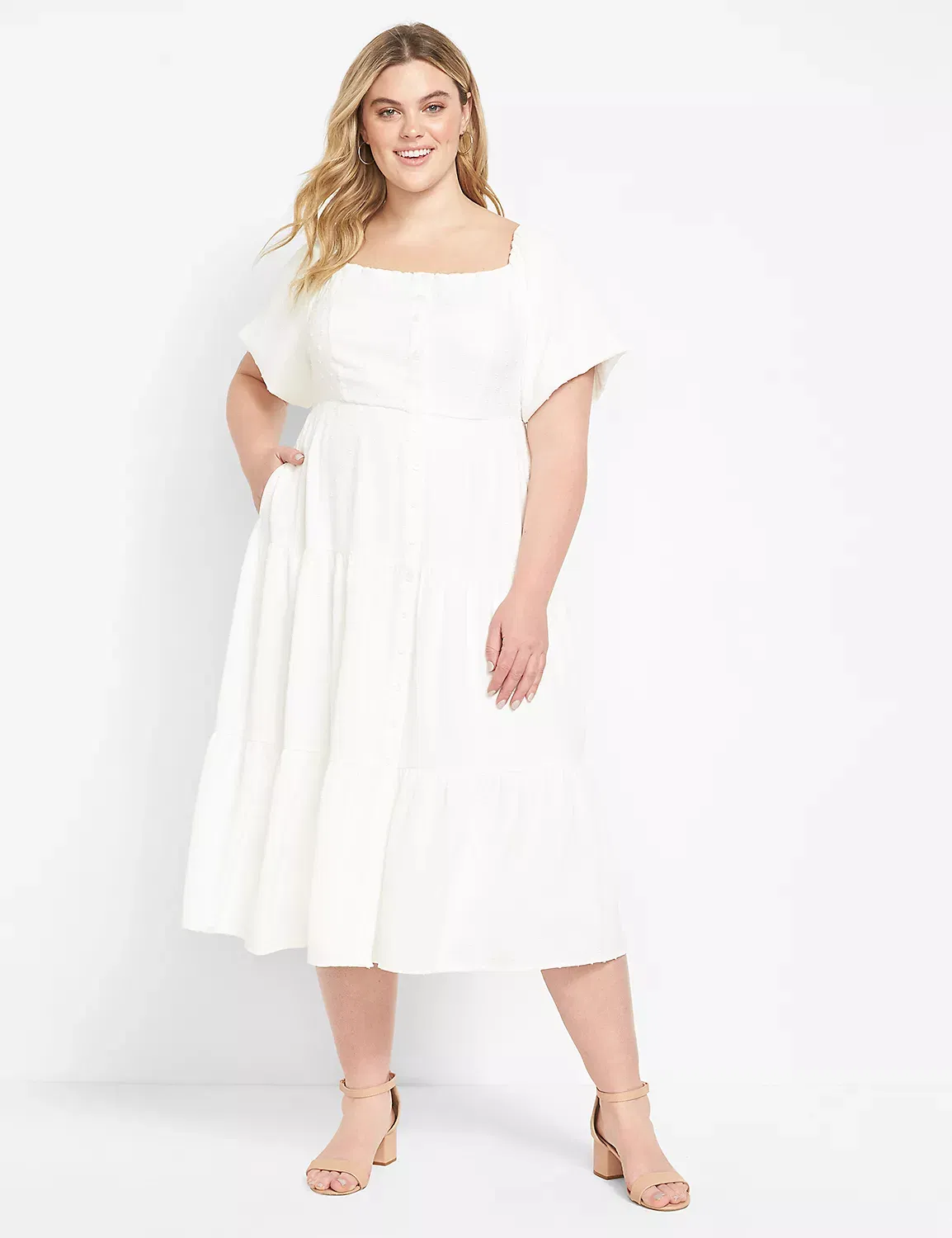 Fábrica de ropa de China con cuello cuadrado al por mayor, moda MIDI, ropa de verano elegante y sexy, vestido maxi convertible sin mangas, vestido para mujeres de tallas grandes