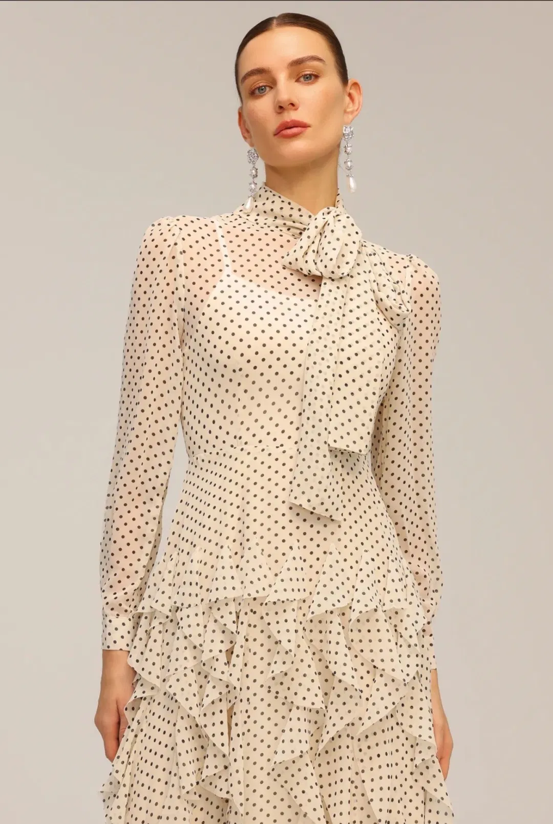 Falda escandalosa de estilo vintage francés para mujer, nueva falda con volantes y dobladillo irregular, vestido largo hecho a medida, diseño lujoso, vestido de fiesta para damas