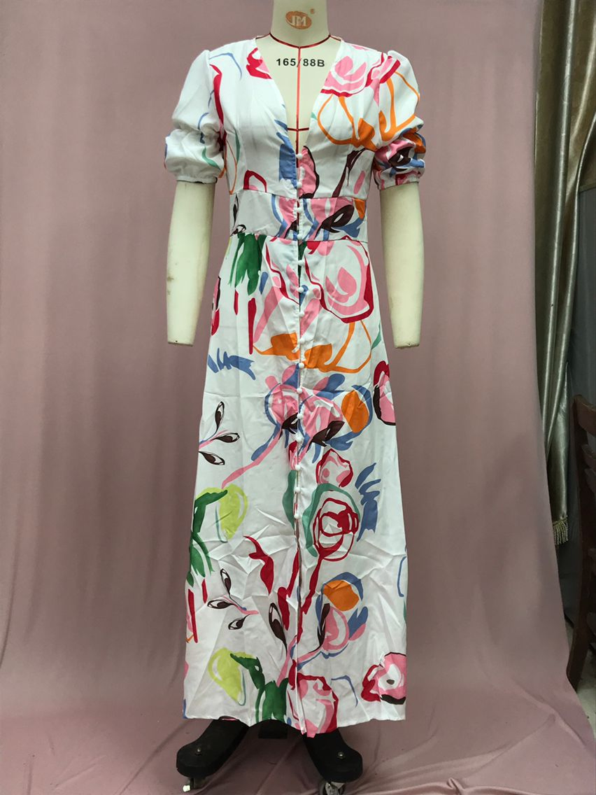 Vestido de playa de gasa elegante para mujeres - Look perfecto de primavera y verano