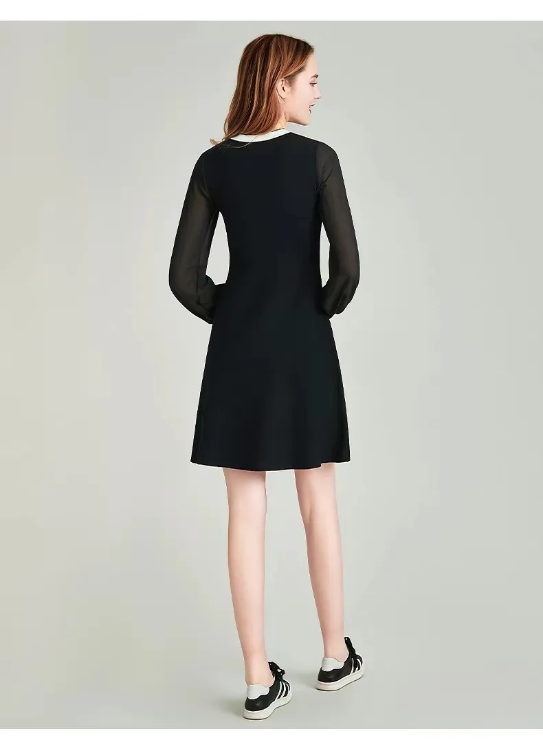 Vestidos de noche chiffon para oficina