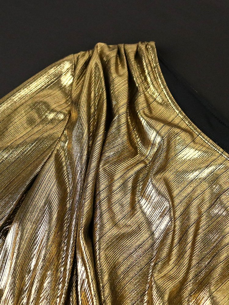 Vestidos de fiesta de lujo ligero estilo celebridad con un solo hombro para mujeres