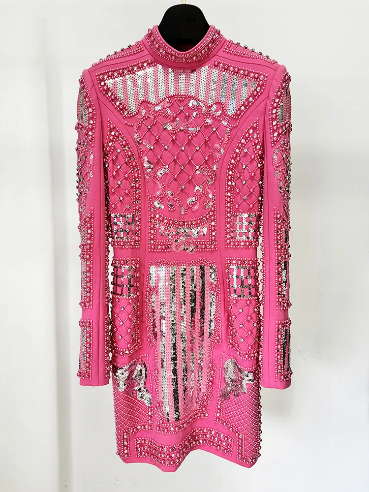 Vestido de fiesta con lentejuelas 1
