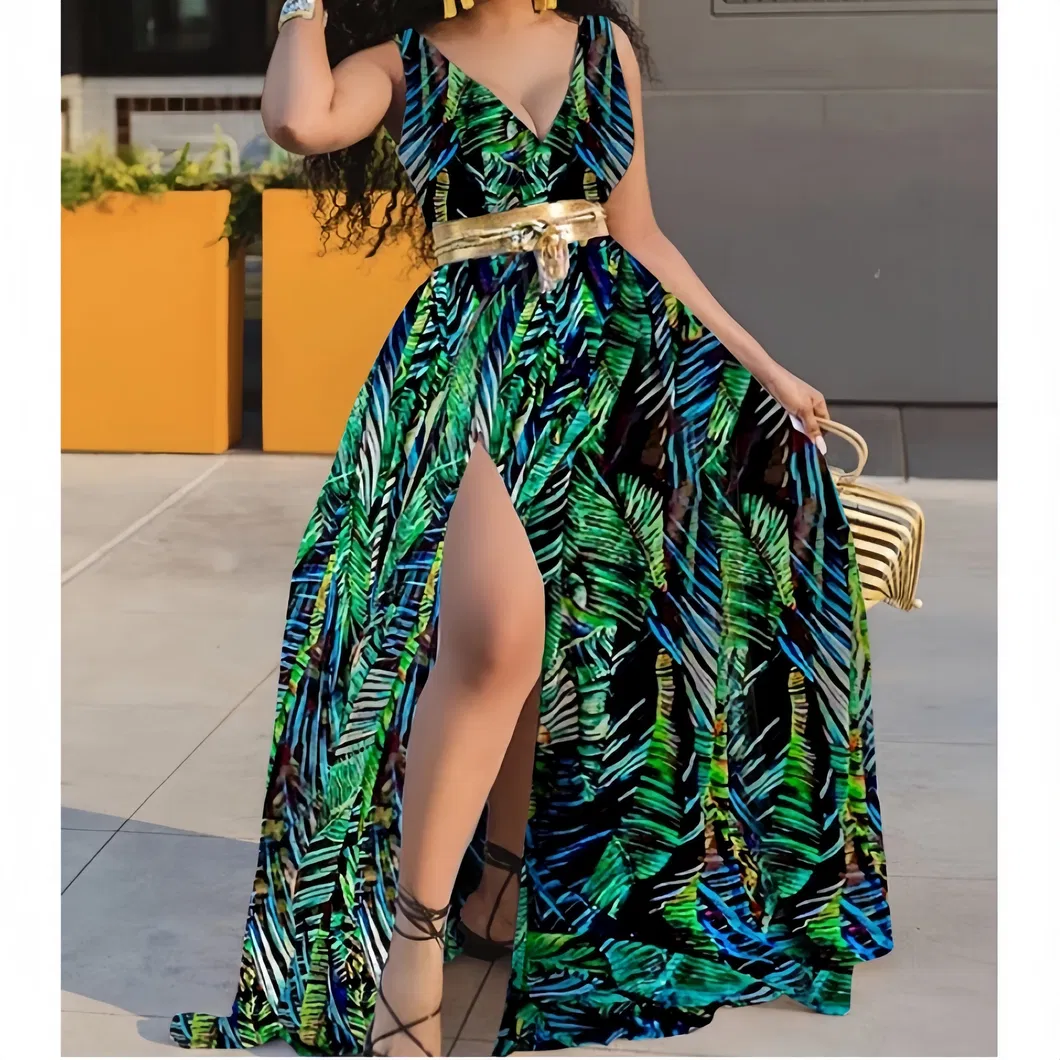 Vestido con Cuello en V
