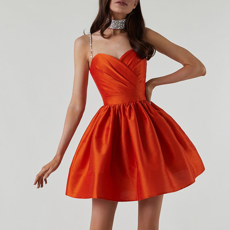 Vestido mini elegante de princesa para fiesta de noche para mujeres