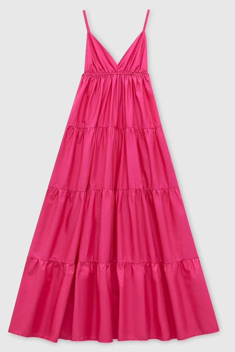 Vestido de una pieza elegante de playa para mujeres, con tirantes de bambú, moda femenina al por mayor