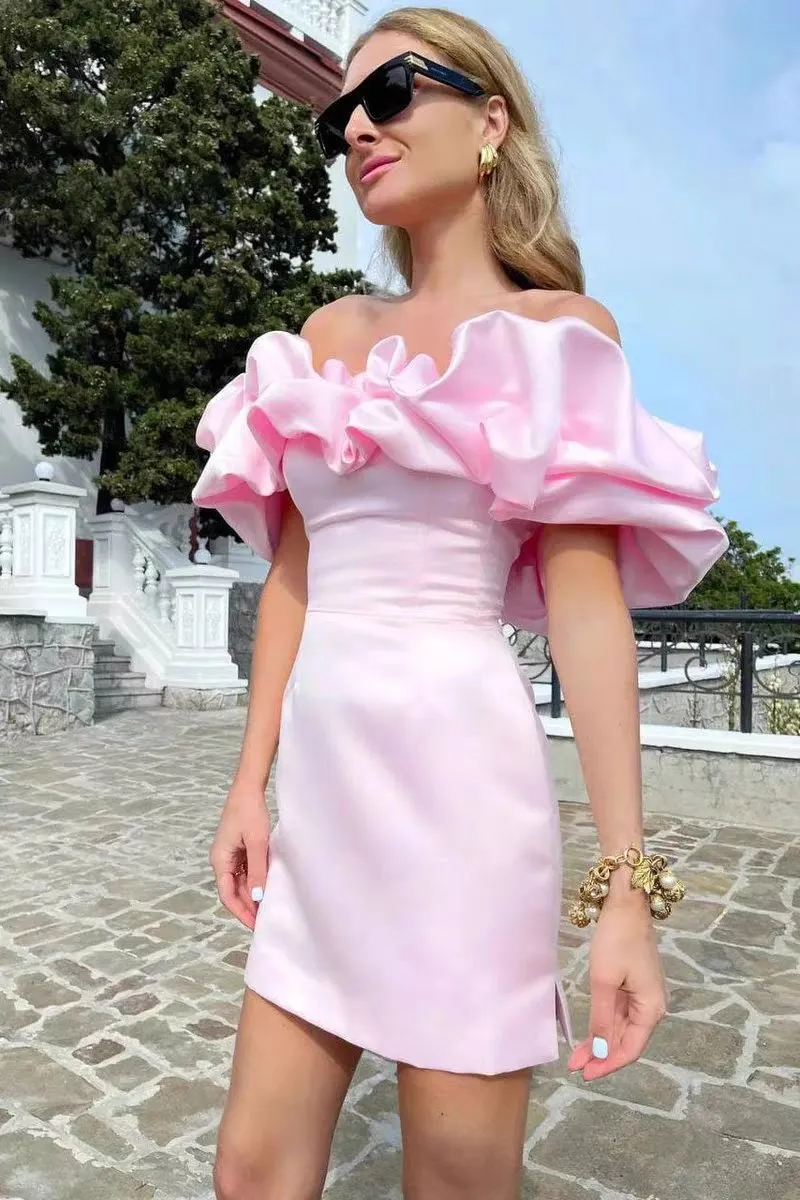 Vestido sin mangas plisado de color sólido PU sexy, ajustado, para fiestas y uso diario de mujer