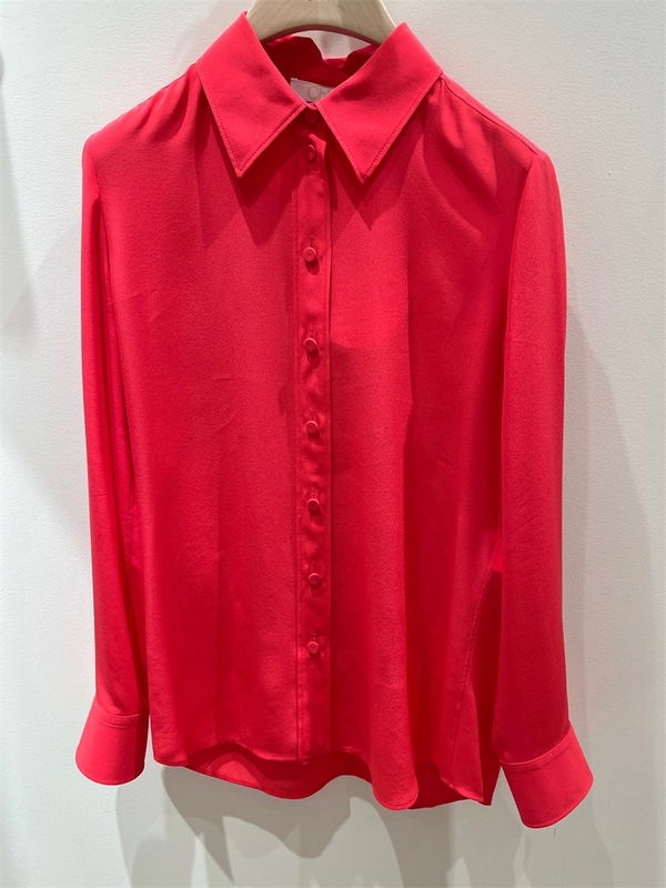 Ropa de seda 100% blusa de gasa de seda satén de lujo para el cuidado de la piel vestido camisón hecho a medida para mujeres 100% vestido de seda