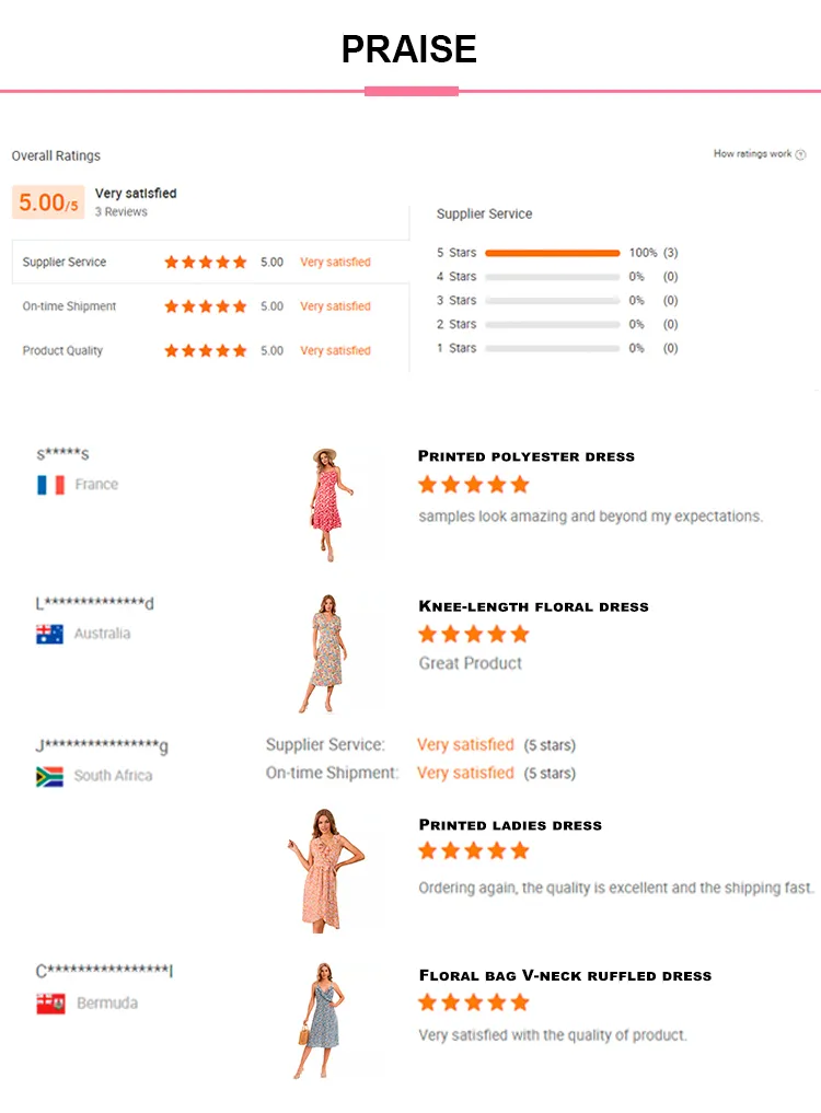 Vestido de una pieza casual impreso para mujer - Falda de media longitud
